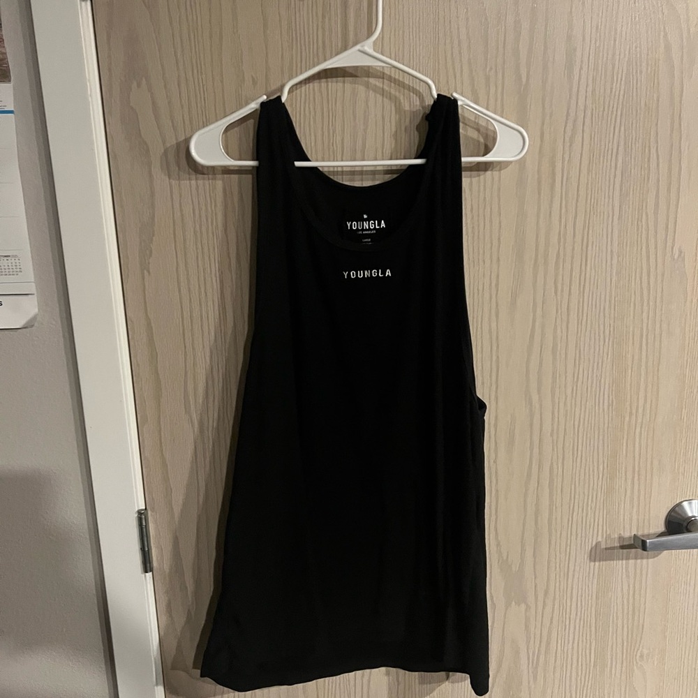 YoungLA Men’s Classic Black Tank Top